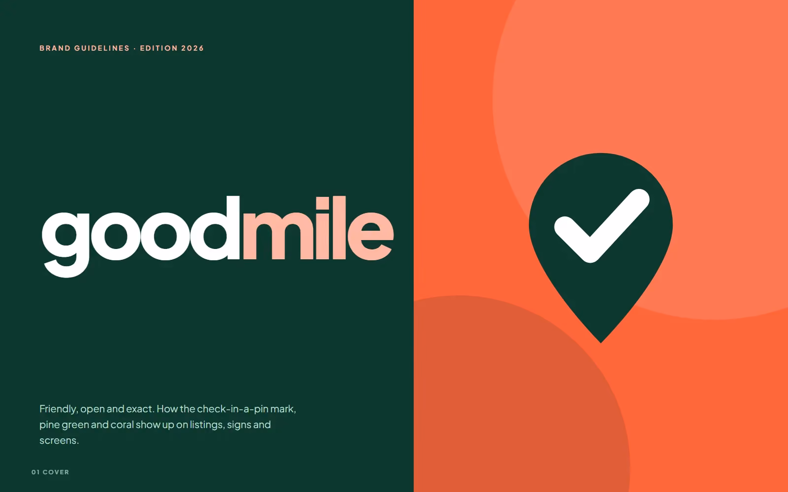 goodmile Used Cars brand book cover with logo